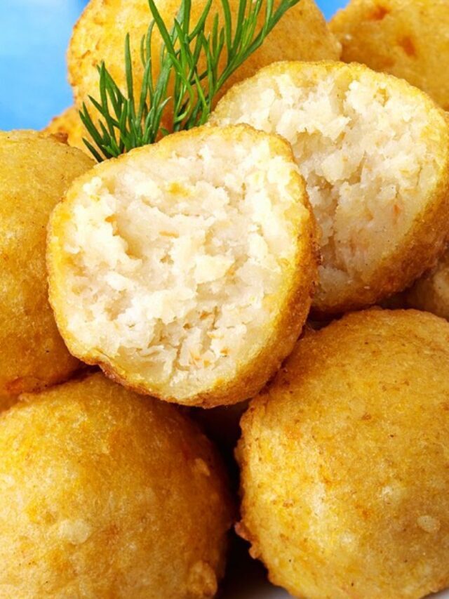 Receita Deliciosa de Bolinho de Bacalhau na Airfryer