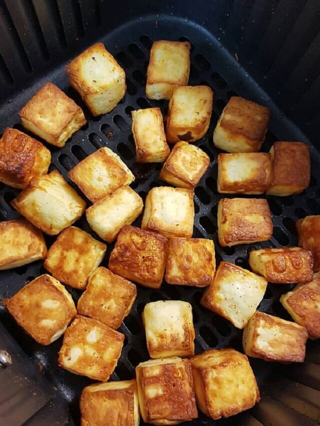 Queijo Coalho na Airfryer em 10 Minutos