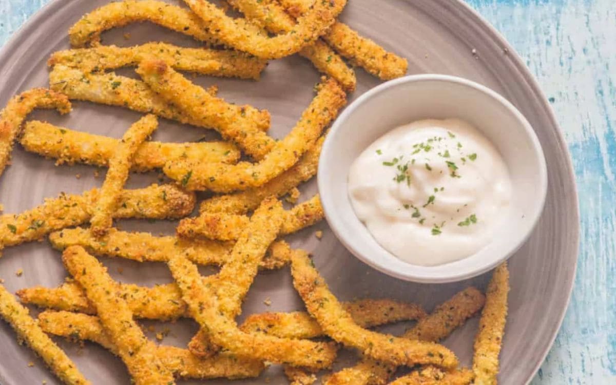 Receita de Chuchu Empanado na Airfryer