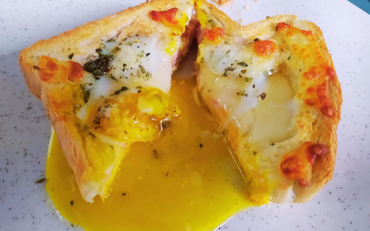 Receita de Pão Caseiro com Ovo na Airfryer
