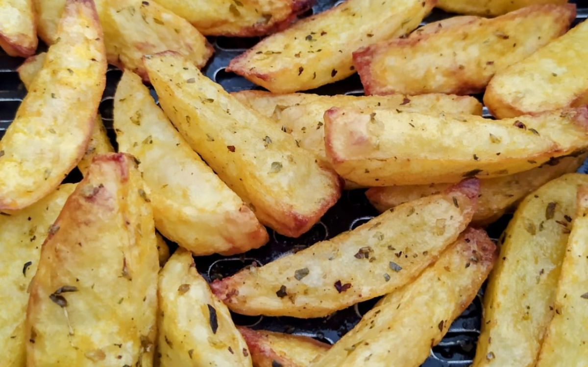 batata frita caseira na air fryer