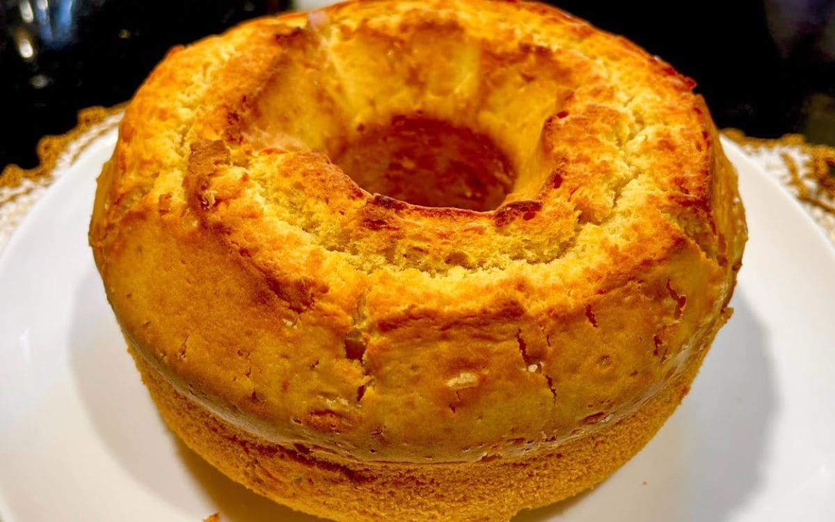Receita de Bolo Caseiro Fofinho