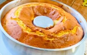 Bolo Amanteigado de Banana