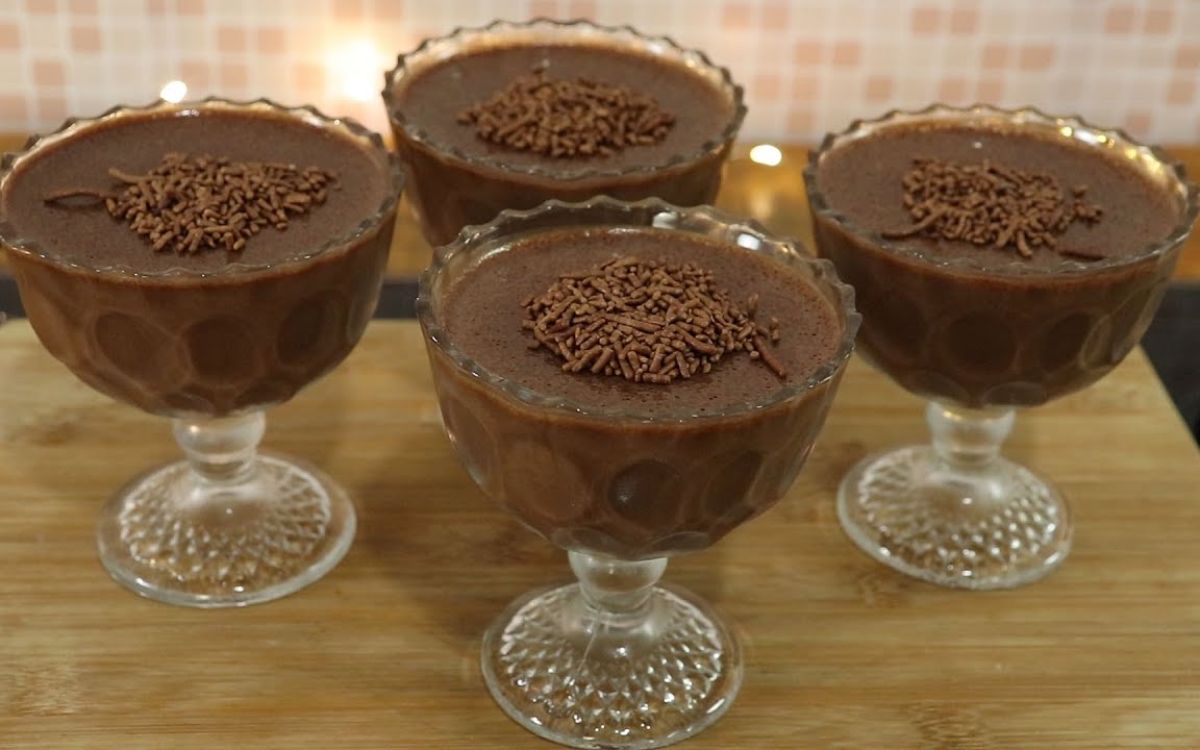 Mousse de Chocolate Super Cremosa