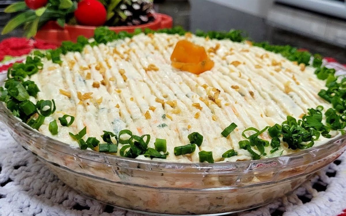 Salada de Batata com Frango